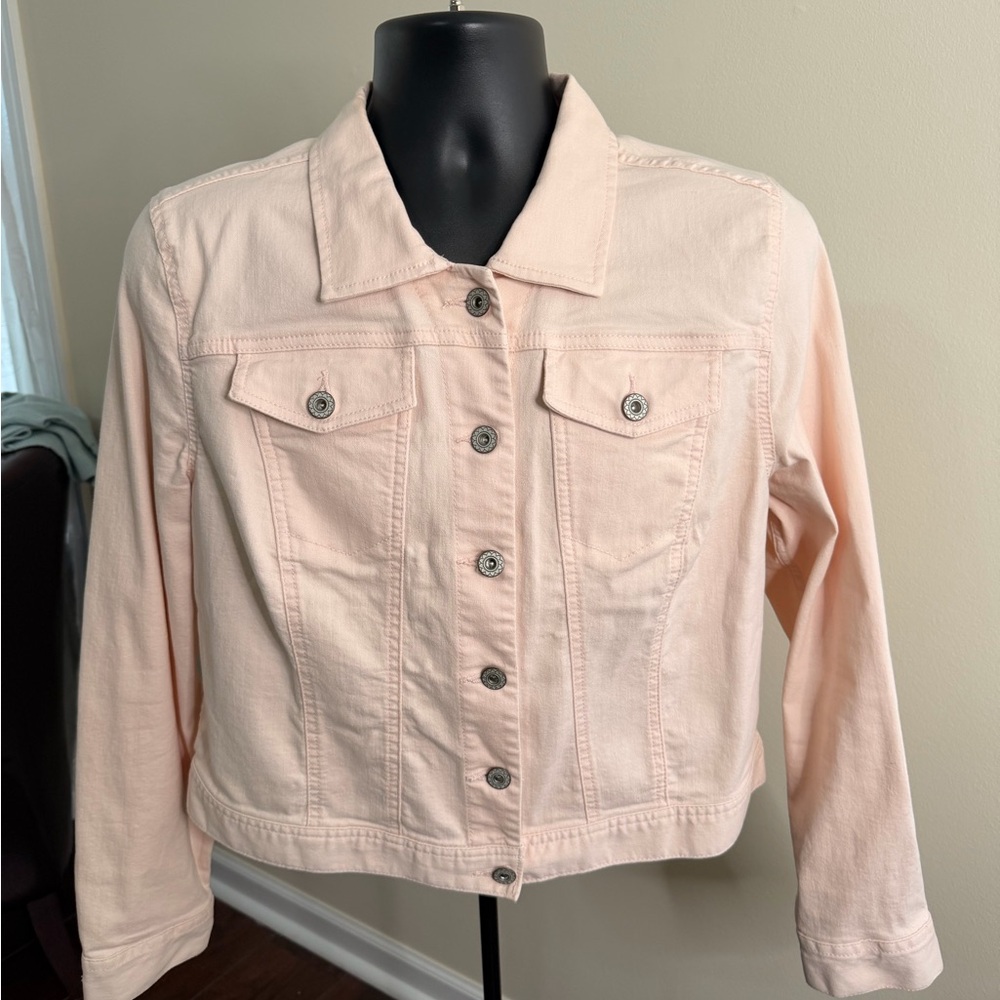 Cato Blush Pink Jean Jacket